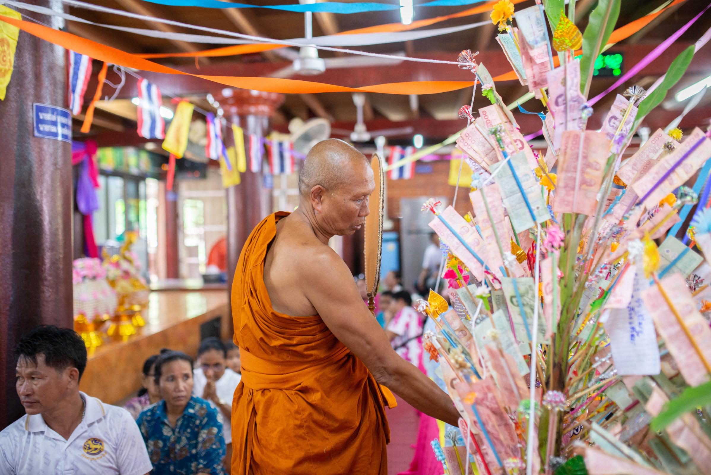 ภาพร่วมพิธีกรรมวัดบึงไทย