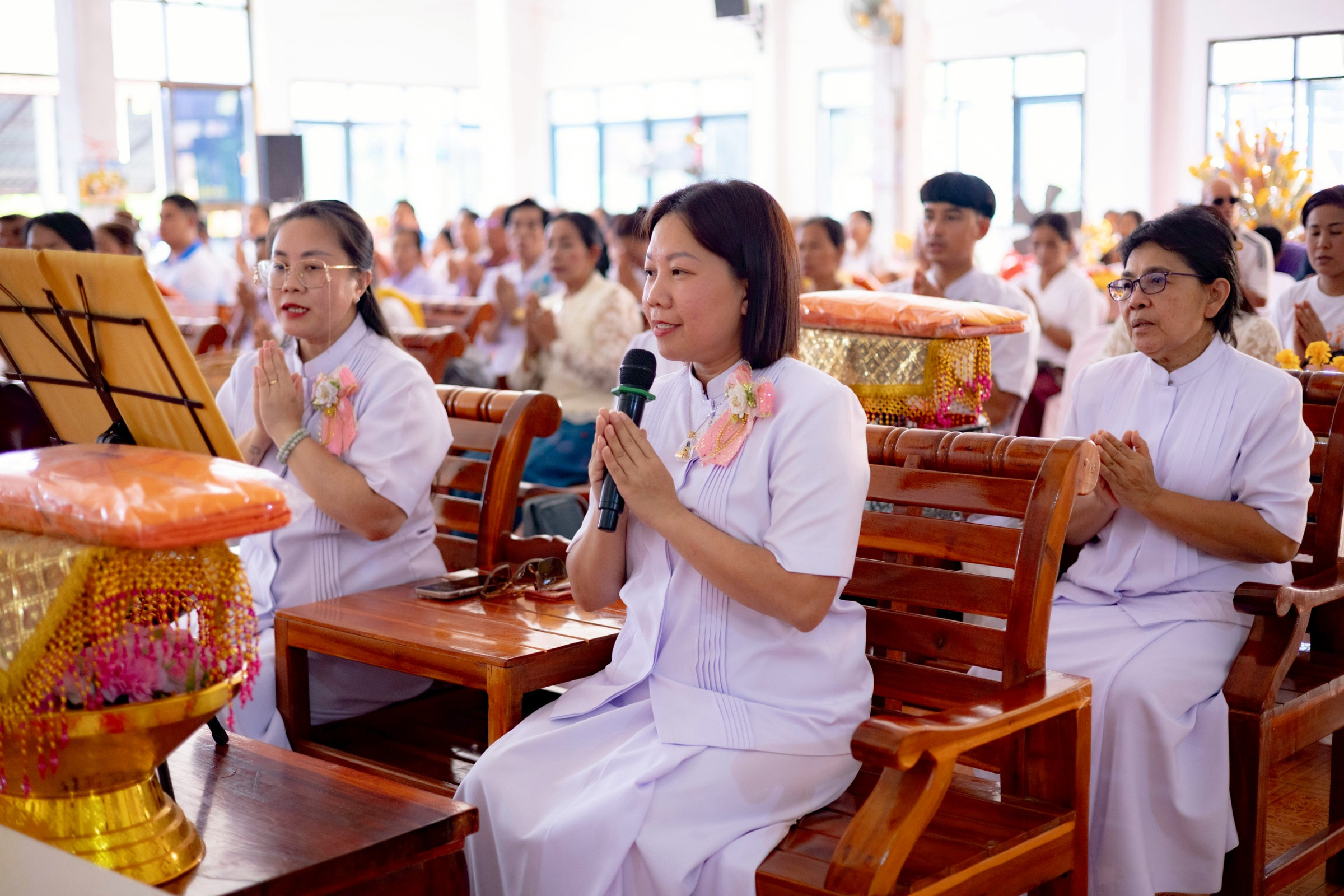 ภาพกล่าวคำถวายกฐินวัดทุ่งพนมวัง