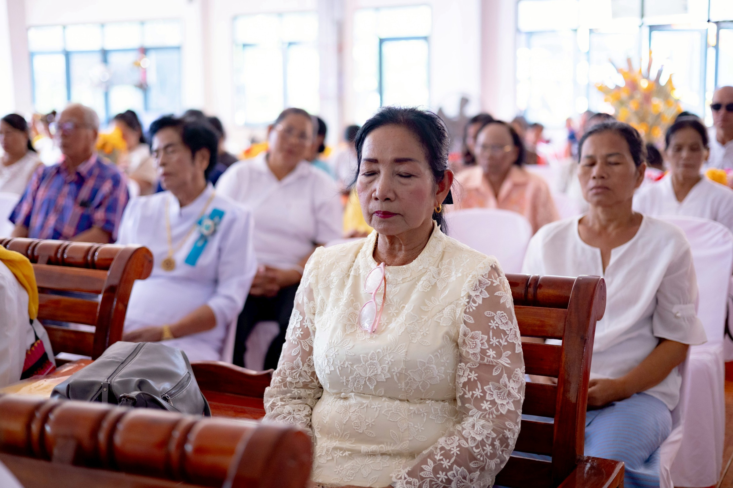 ภาพร่วมพิธีกรรมวัดทุ่งพนมวัง