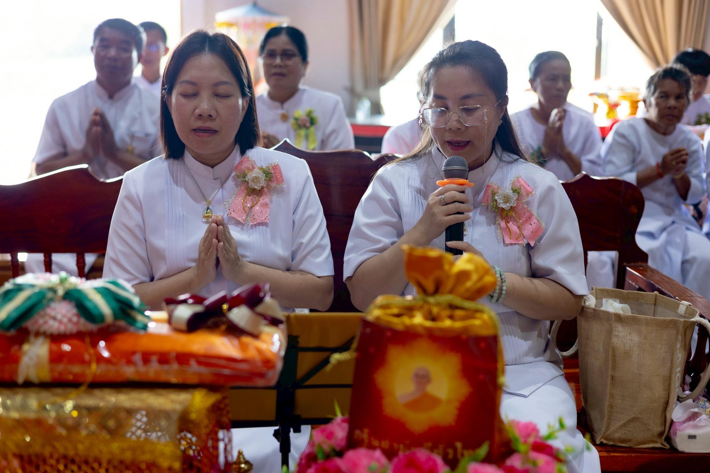 ภาพกล่าวคำถวายกฐินวัดผาแดง