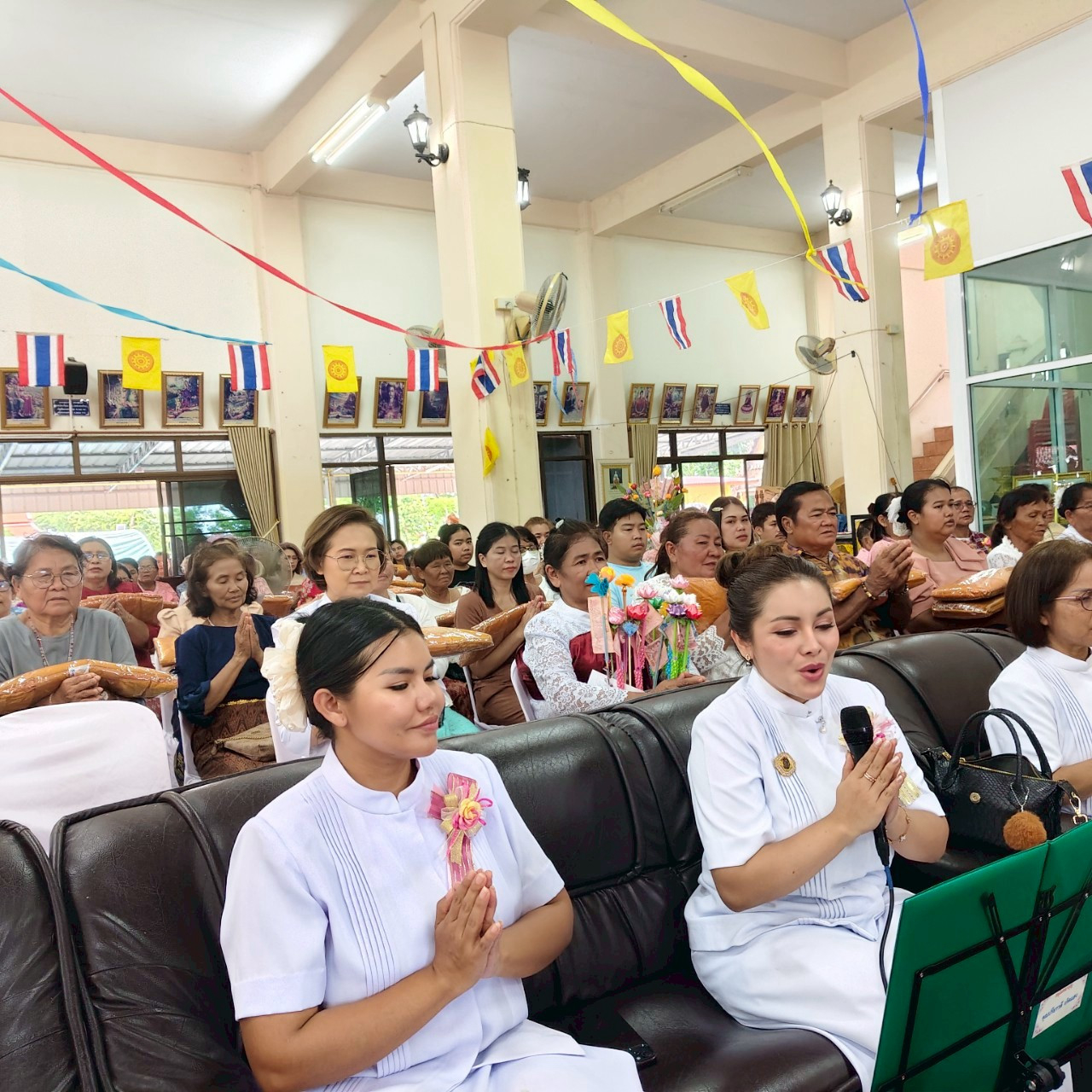 ภาพกล่าวคำถวายกฐินวัดวารีสุทธาราม