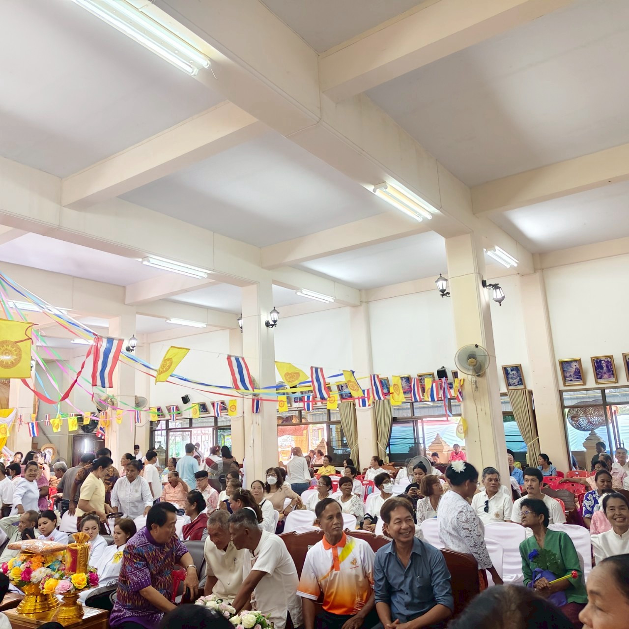 ภาพร่วมพิธีกรรมวัดวารีสุทธาราม