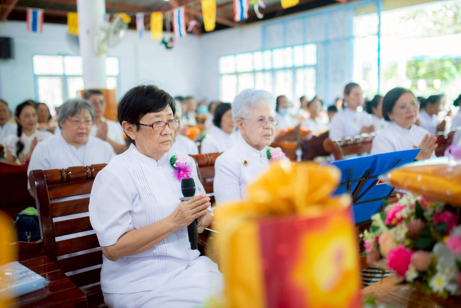 ภาพกล่าวคำถวายกฐินวัดโชติการาม