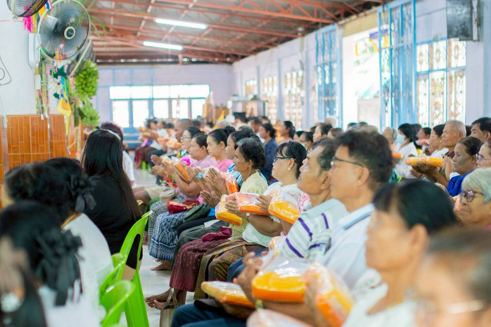 ภาพร่วมพิธีกรรมวัดโชติการาม