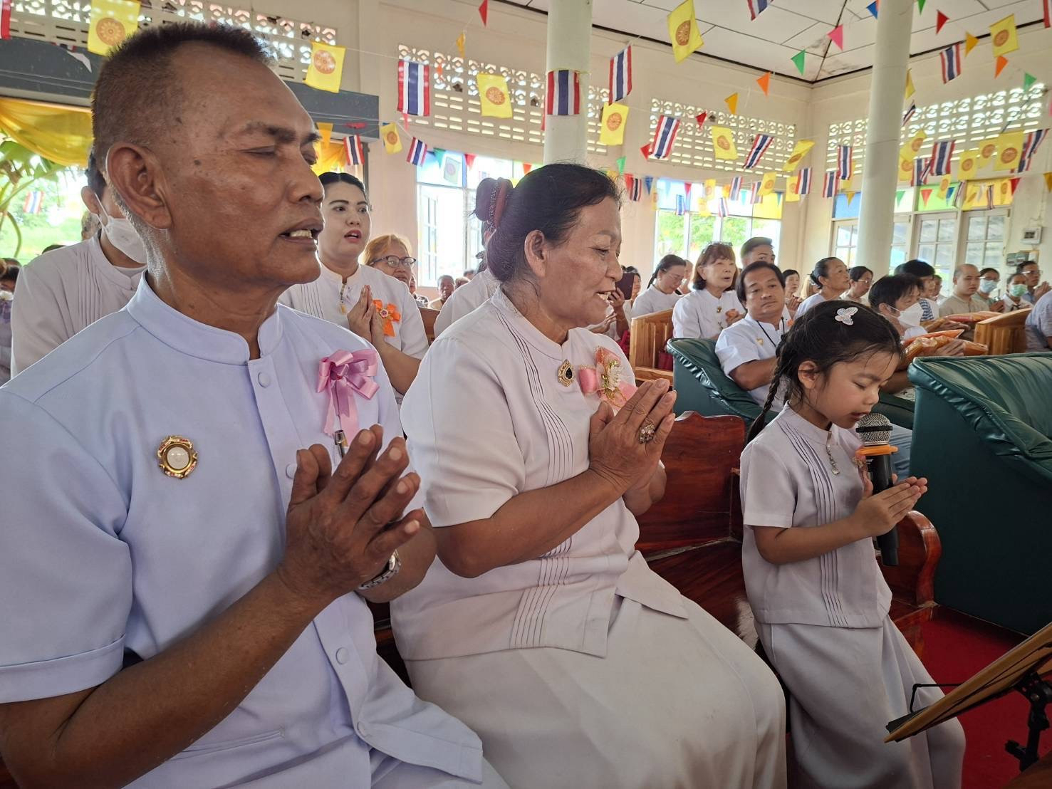 ภาพกล่าวคำถวายกฐินวัดโนนลาว