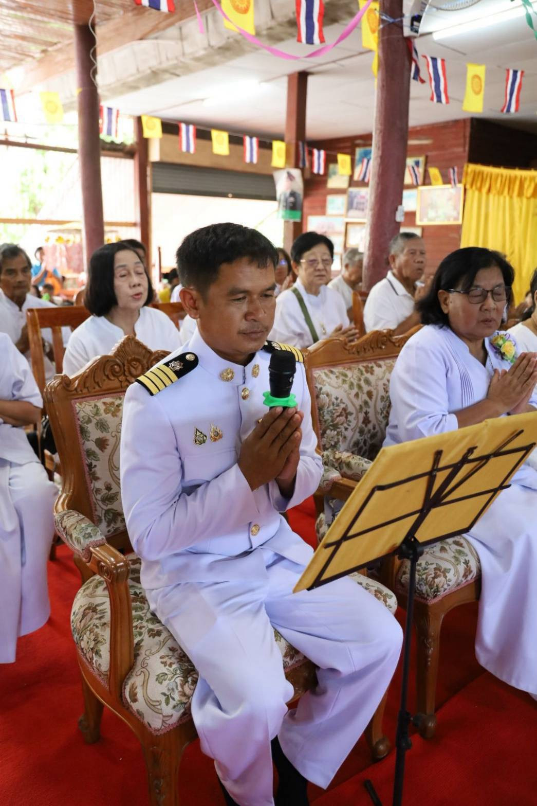 ภาพกล่าวคำถวายกฐินวัดบ้านโนนกอก