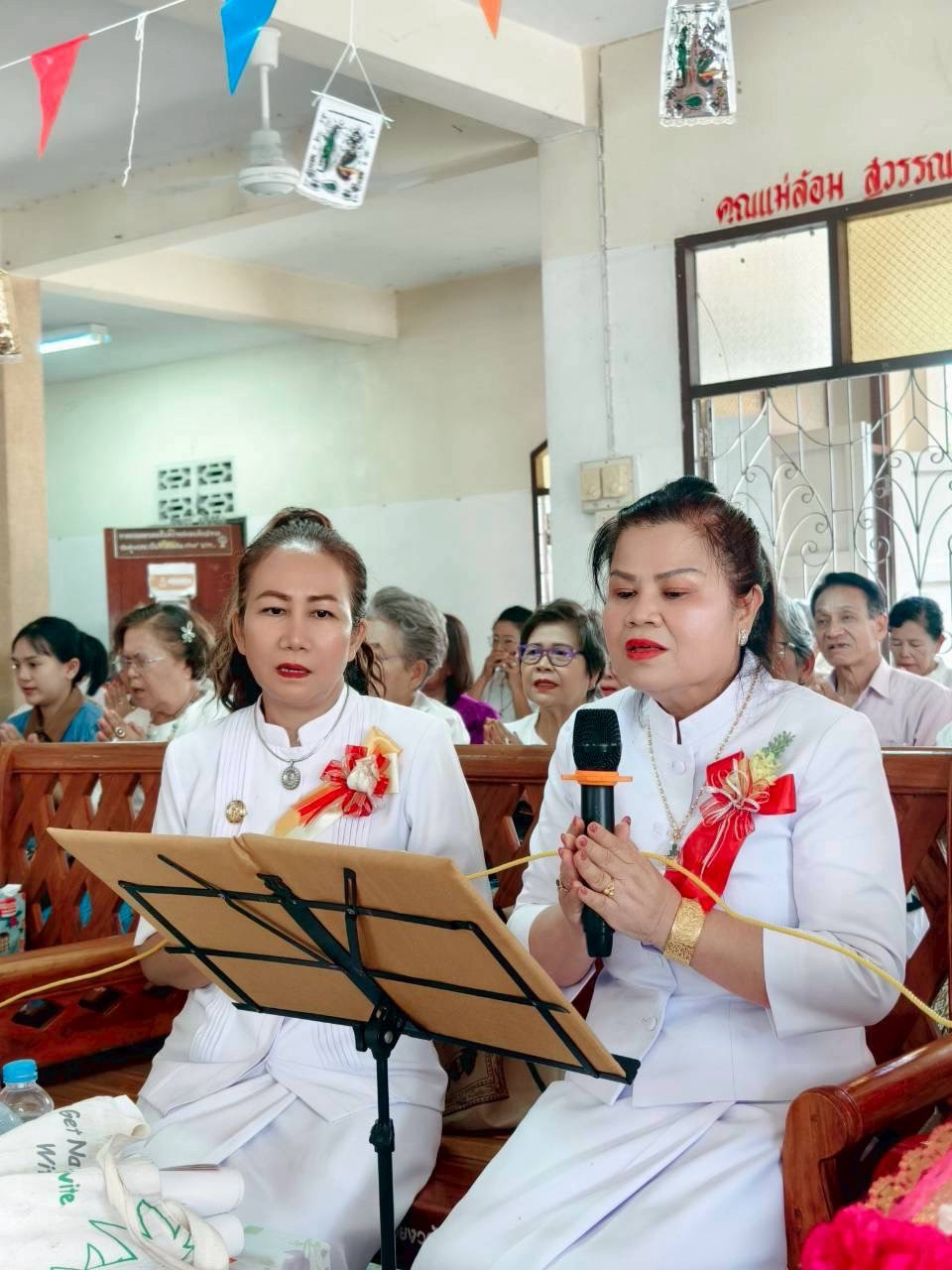 ภาพกล่าวคำถวายกฐินวัดดงเค็ง