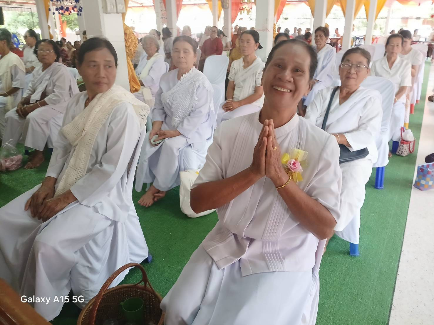 ภาพร่วมพิธีกรรมวัดหนองแสง