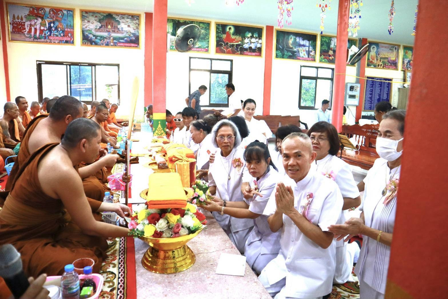 ภาพร่วมพิธีกรรมวัดสวนปอ