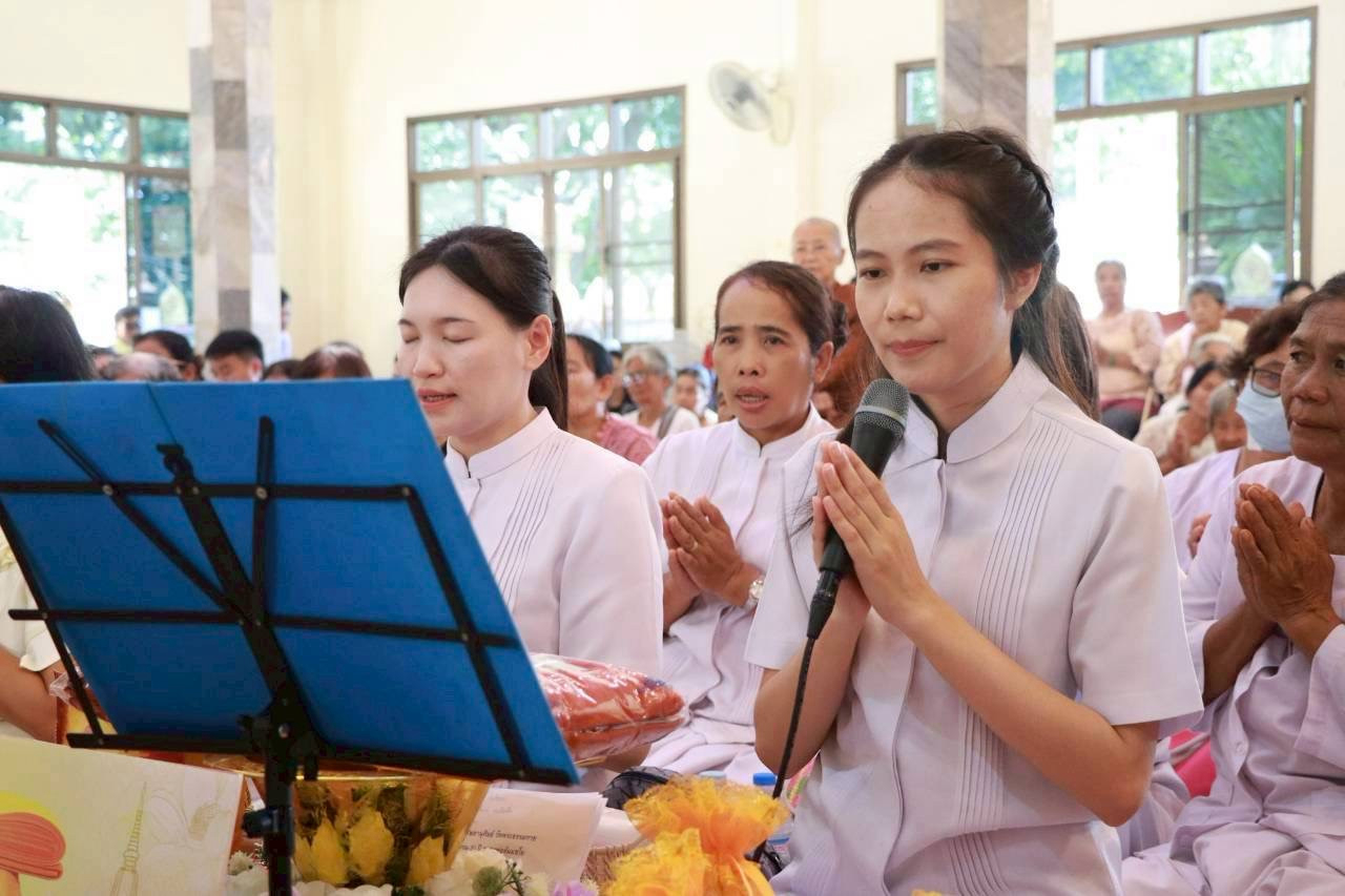 ภาพกล่าวคำถวายกฐินวัดป่าด่านพัฒนา