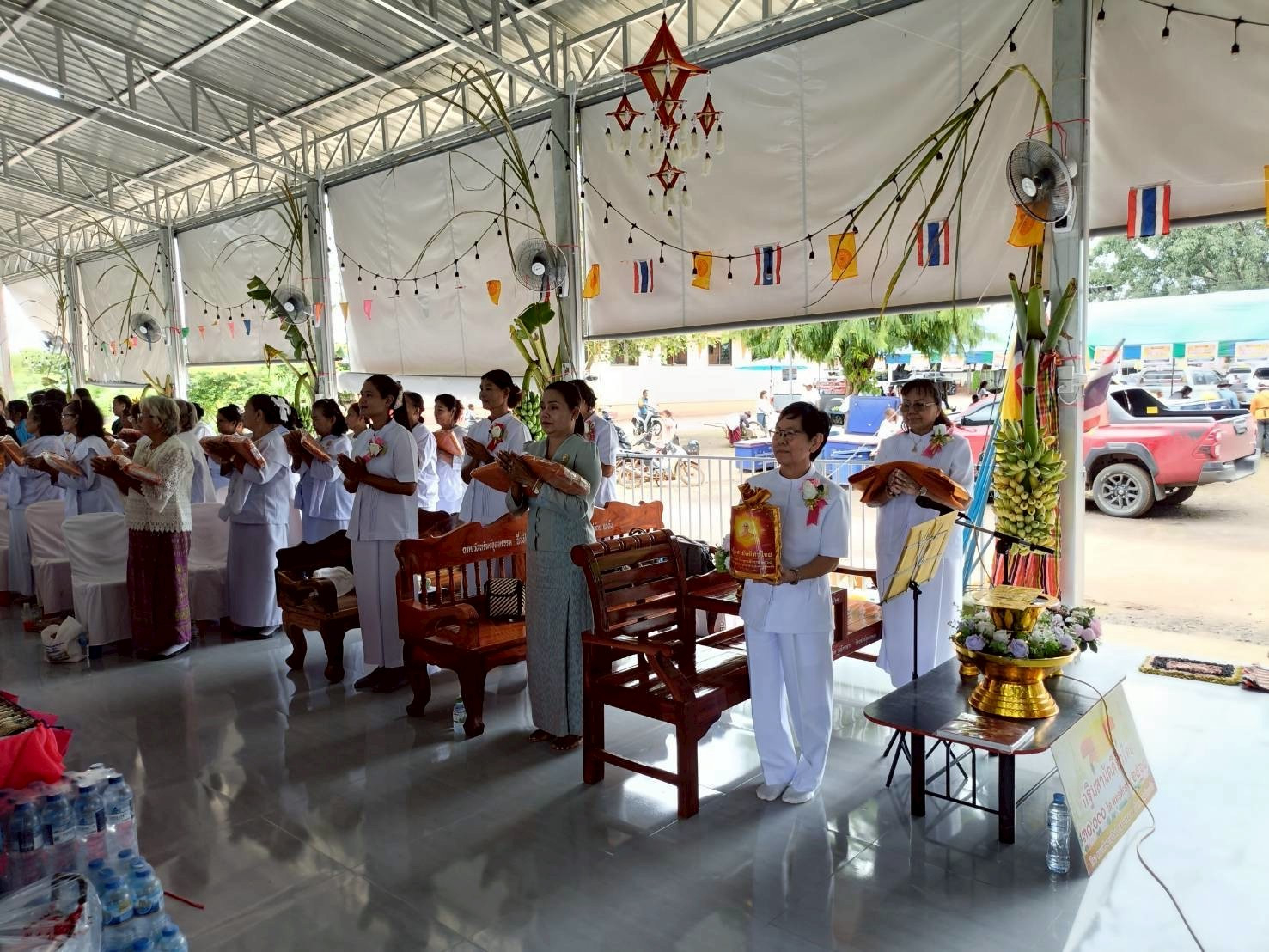 ภาพร่วมพิธีกรรมวัดทรัพย์อุดมธรรม