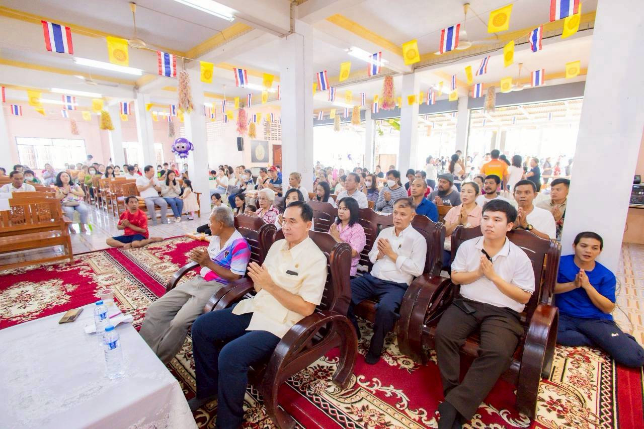 ภาพร่วมพิธีกรรมวัดเมตารางค์