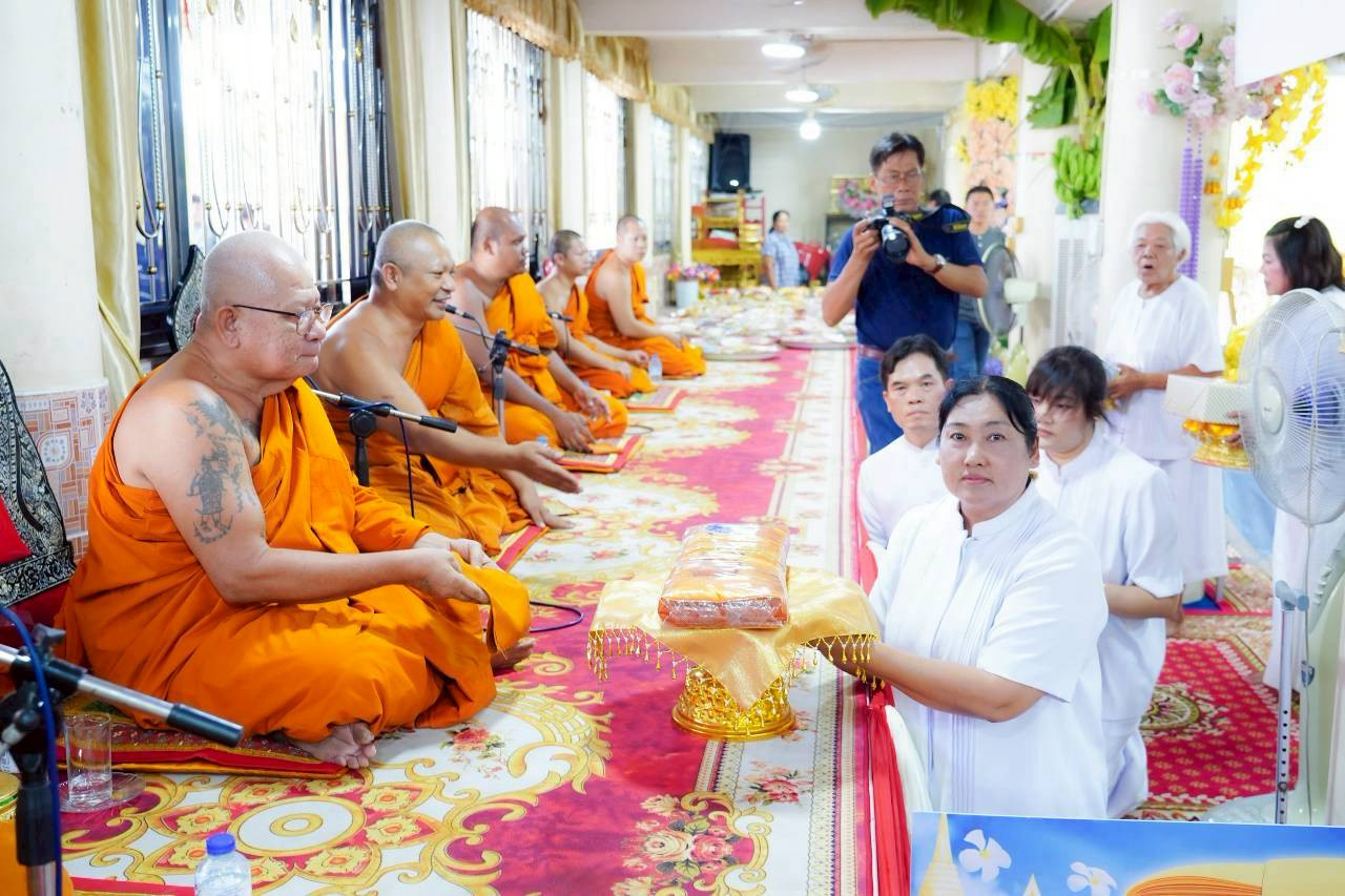 ภาพร่วมพิธีกรรมวัดบางเตยใน