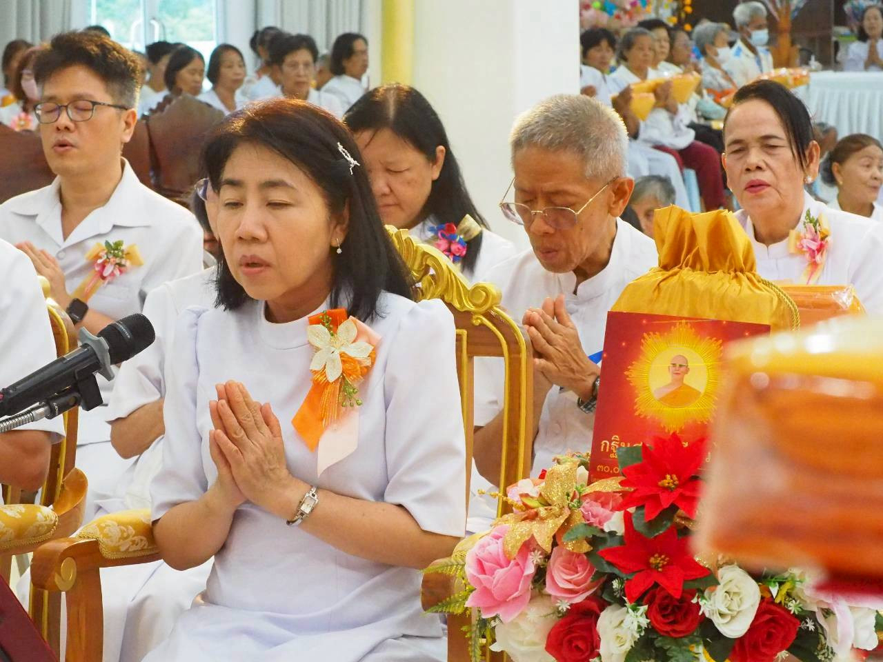 ภาพกล่าวคำถวายกฐินศูนย์ปฏิบัติธรรมเพชรบูรณ์