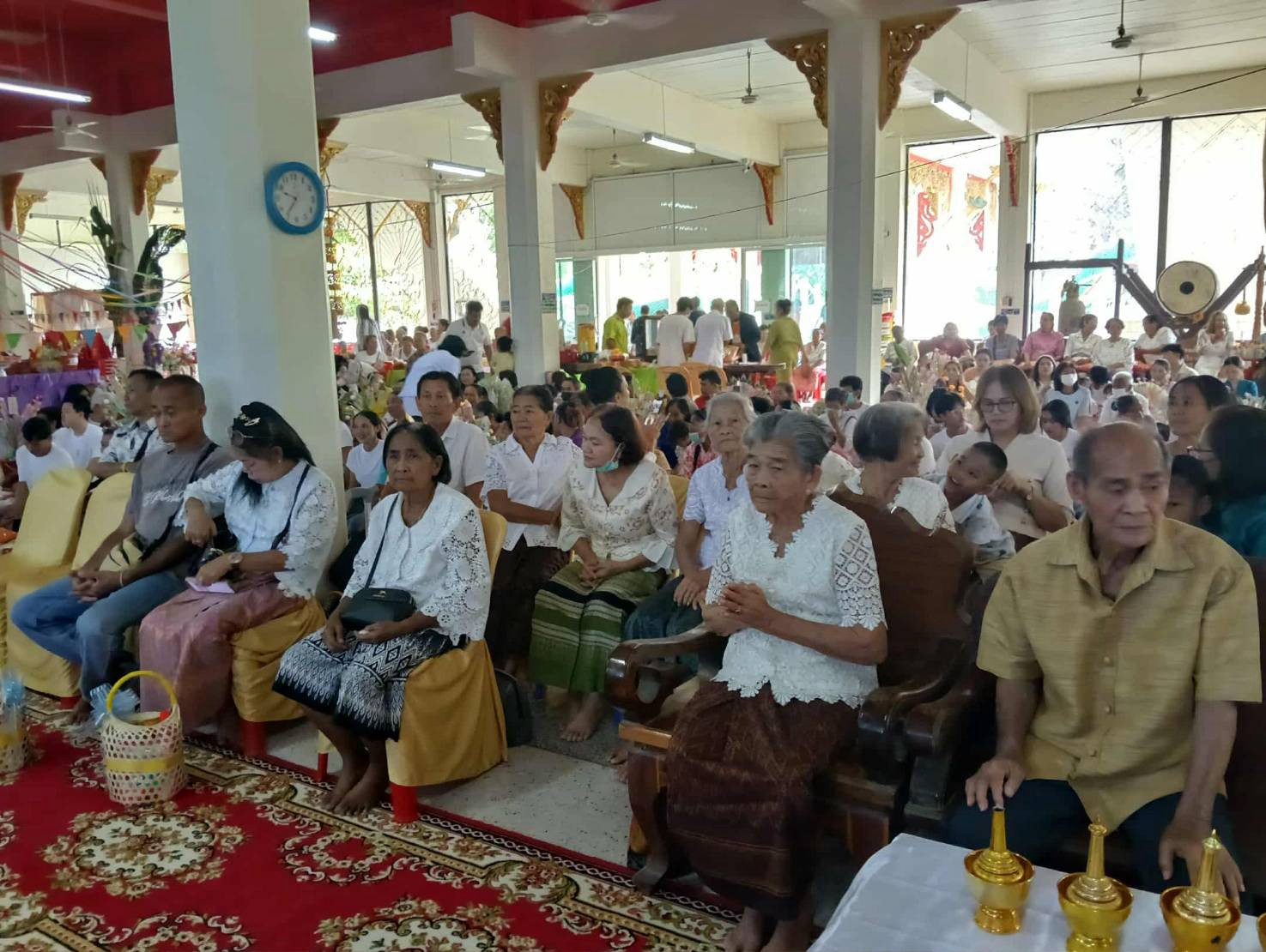 ภาพร่วมพิธีกรรมวัดวังพิกุล