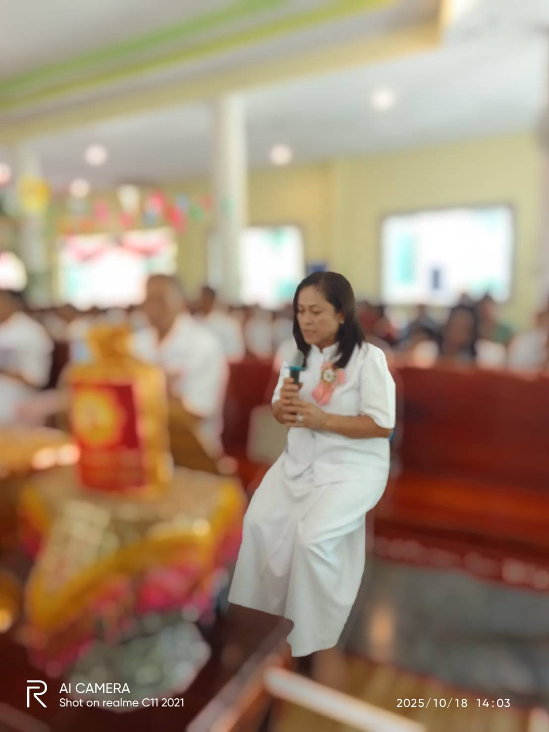 ภาพกล่าวคำถวายกฐินวัดป่าสามัคคีธรรม