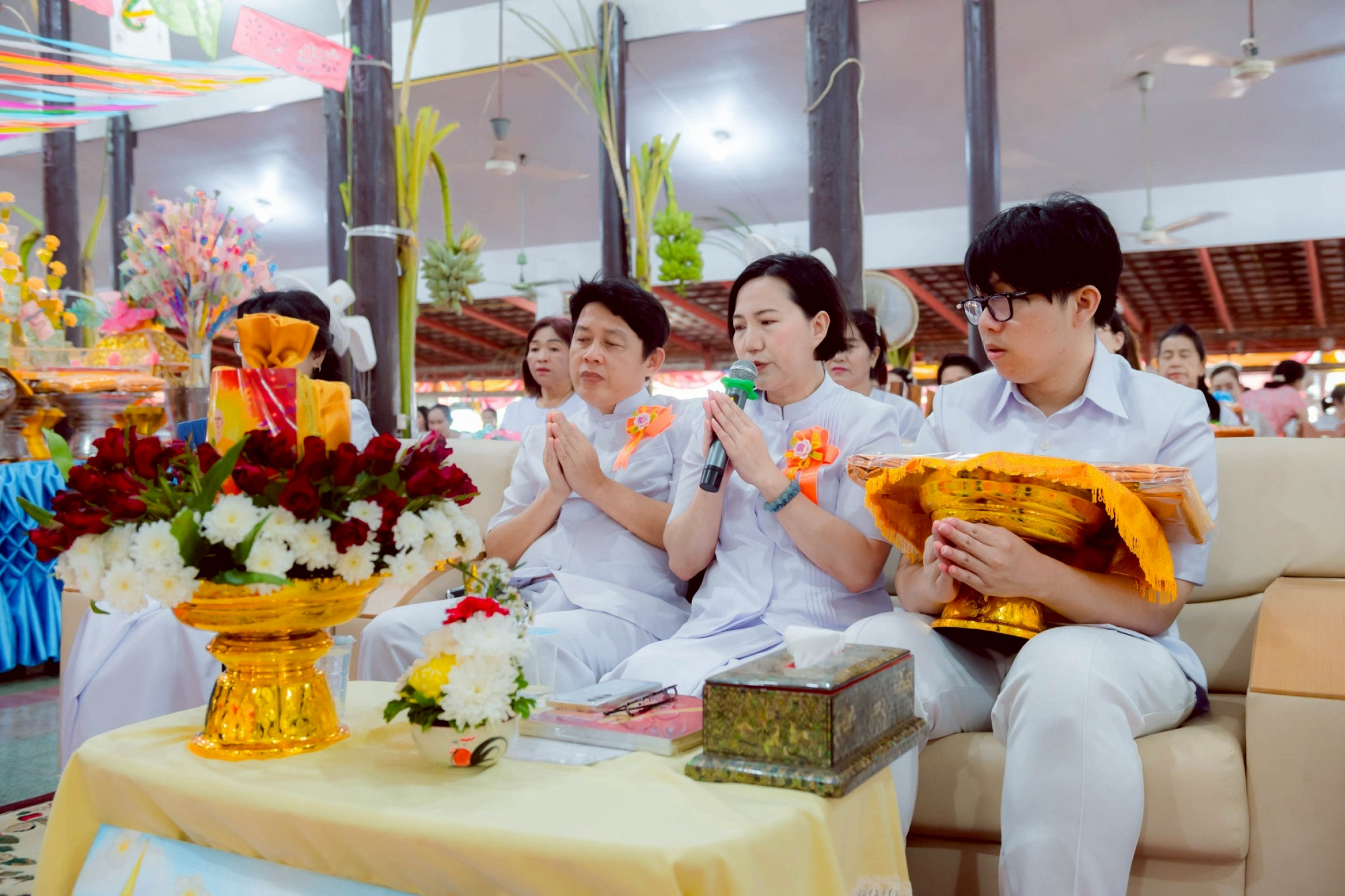 ภาพกล่าวคำถวายกฐินวัดรางหวาย