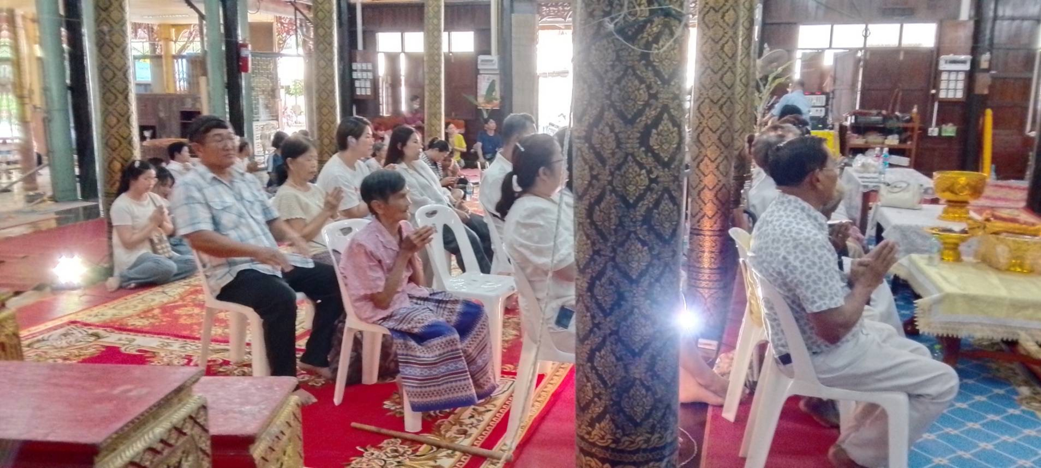 ภาพร่วมพิธีกรรมวัดศรัทธาราษฎร์