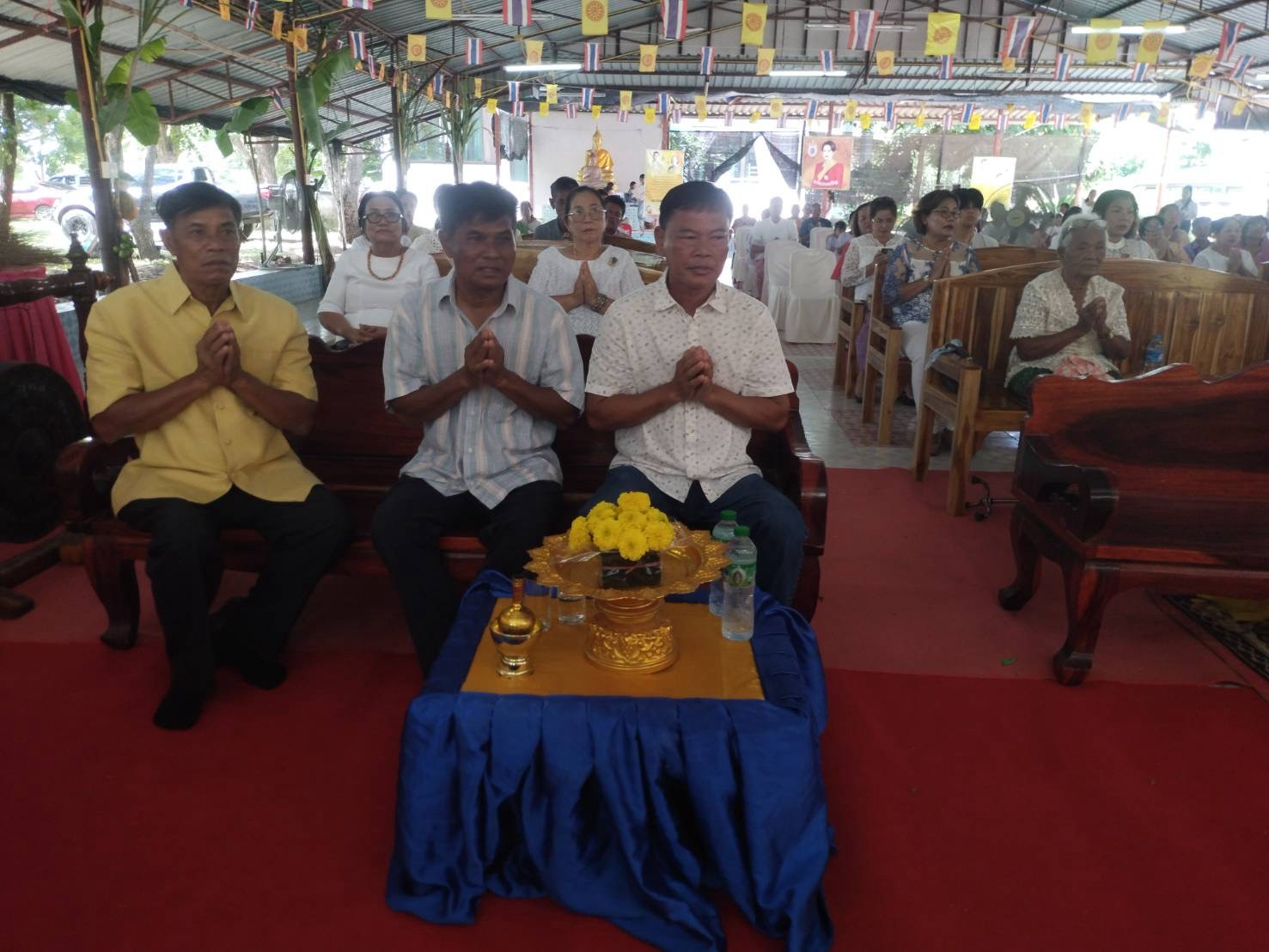 ภาพร่วมพิธีกรรมวัดป่าบุ่งตะขบ