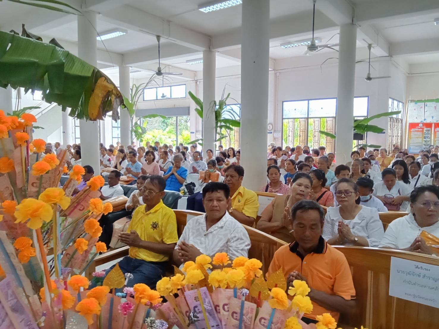 ภาพร่วมพิธีกรรมวัดหนองหว้า