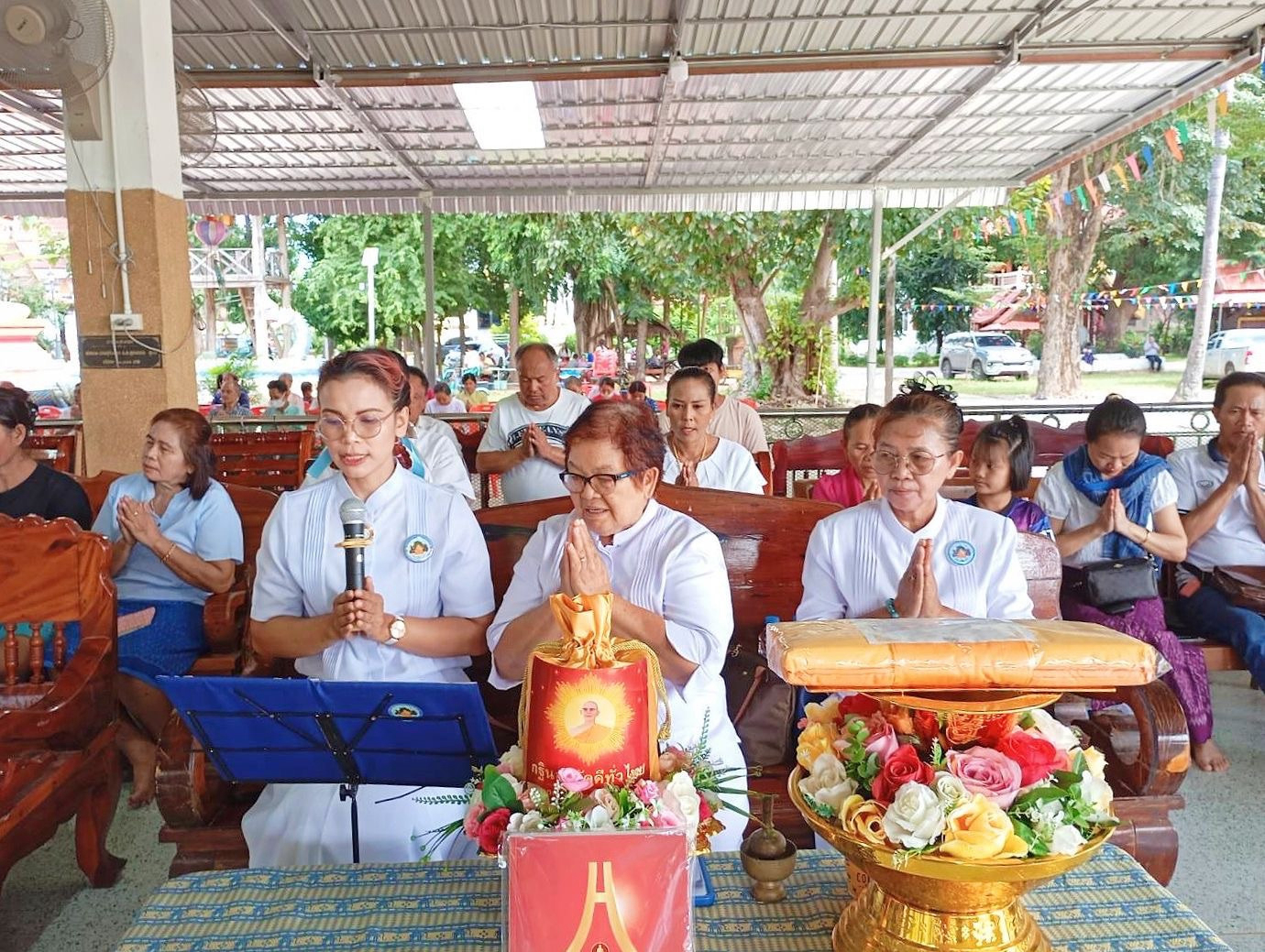 ภาพกล่าวคำถวายกฐินวัดศิริโภคาภิรมย์