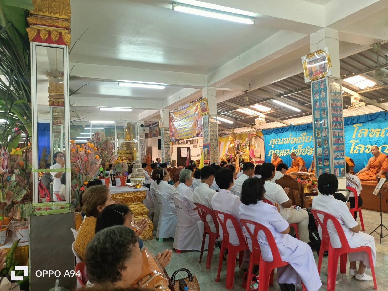 ภาพร่วมพิธีกรรมวัดราชสีมาราม