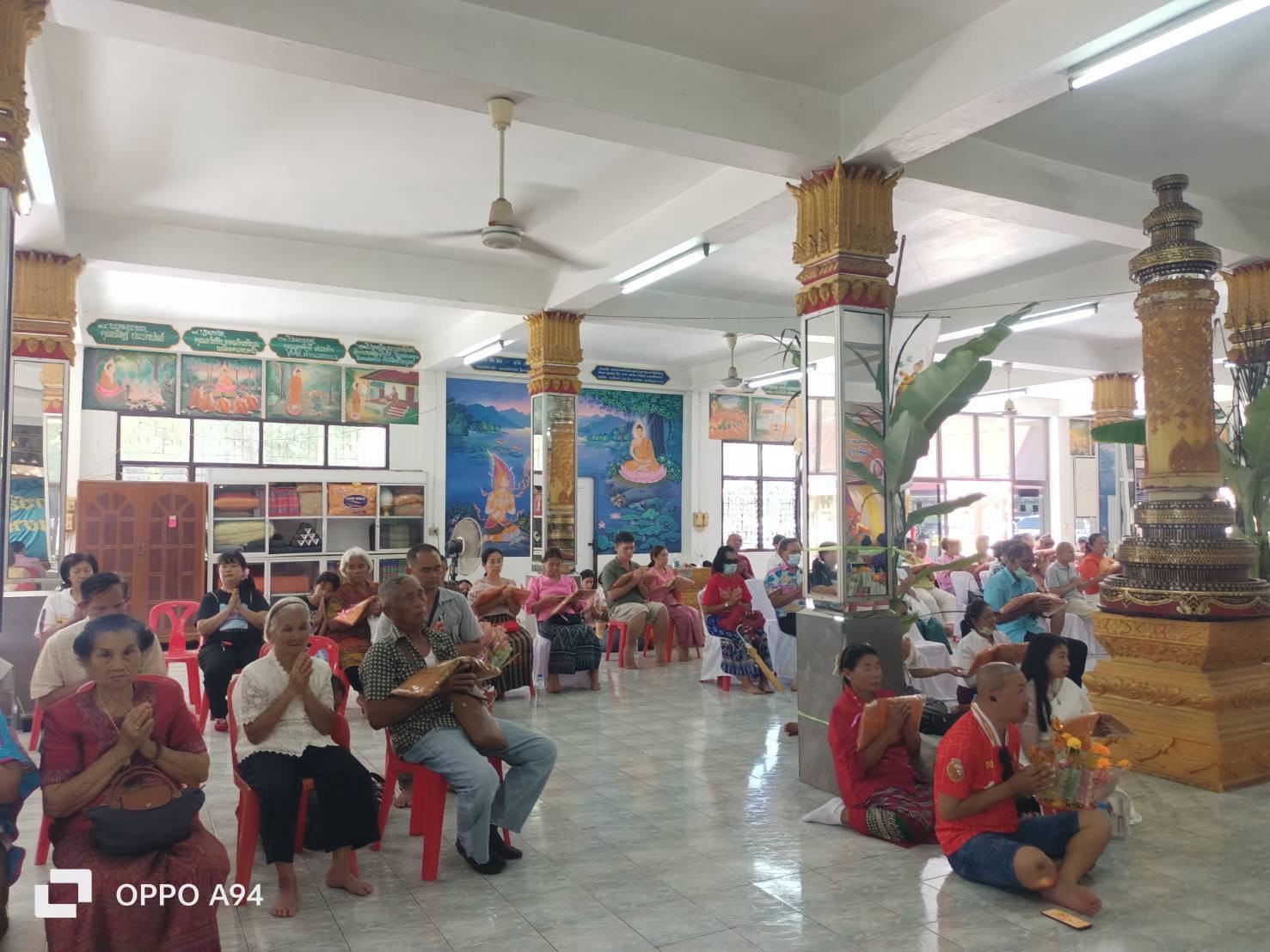 ภาพร่วมพิธีกรรมวัดราชสีมาราม