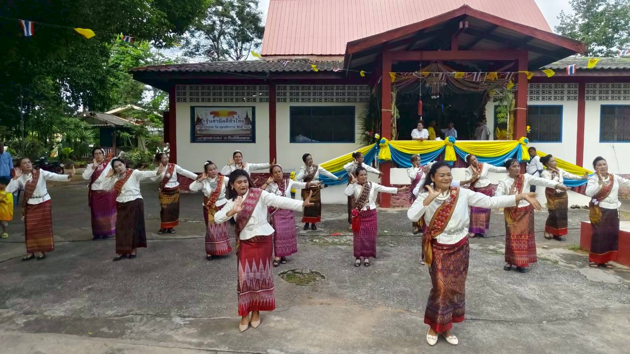 ภาพร่วมพิธีกรรมวัดศรีจันทราราม