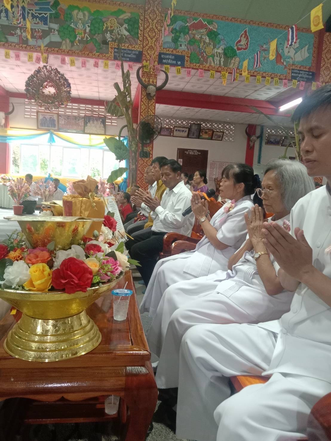 ภาพร่วมพิธีกรรมวัดด่านจาก