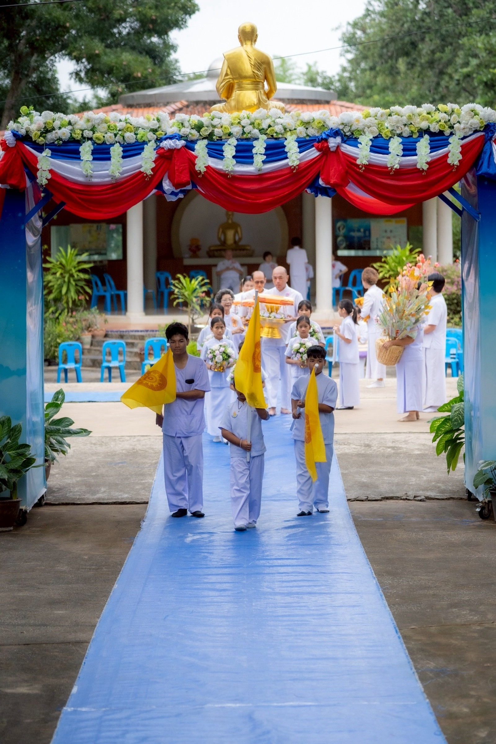 ภาพร่วมพิธีกรรมศูนย์อบรมเยาวชนนครราชสีมา