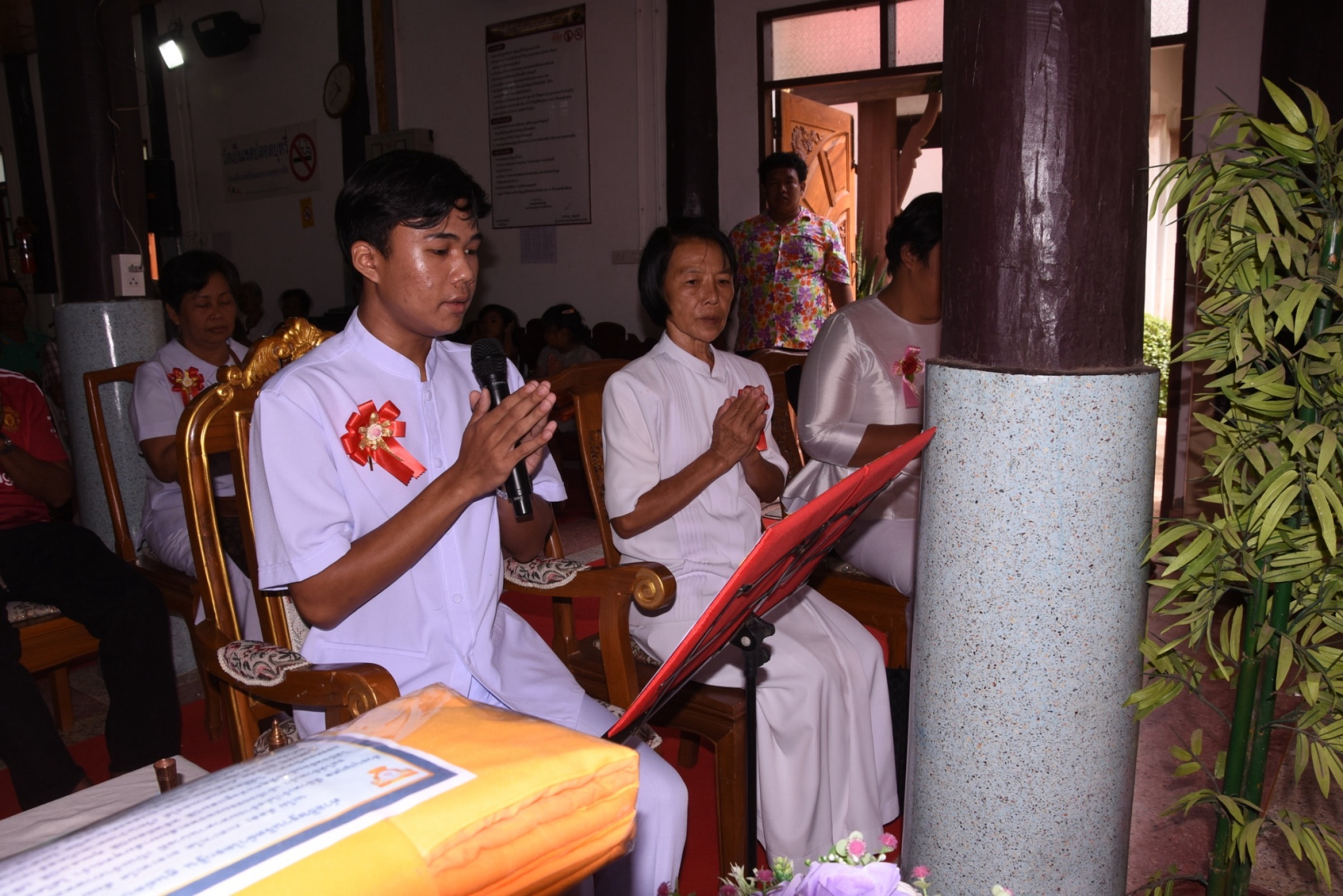 ภาพกล่าวคำถวายกฐินวัดพรหมราช