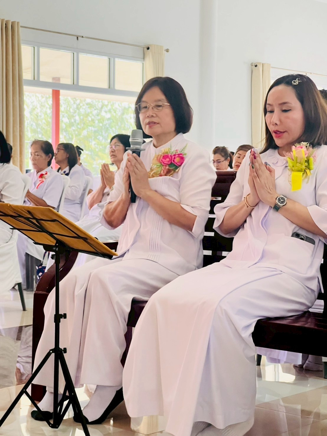 ภาพกล่าวคำถวายกฐินธุดงคสถานแก้วโนนแดง