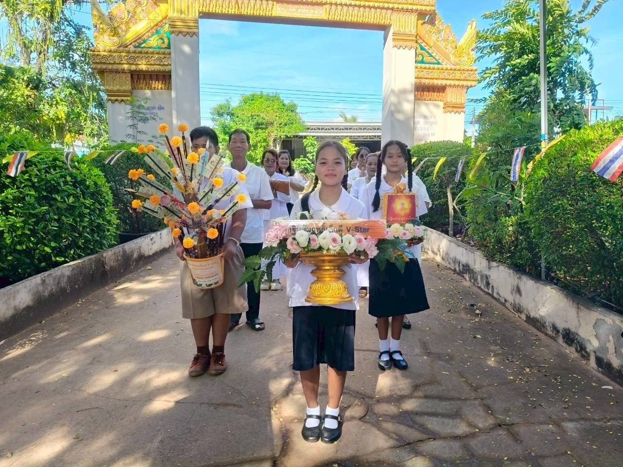 ภาพร่วมขบวนกฐินวัดโพนไพล