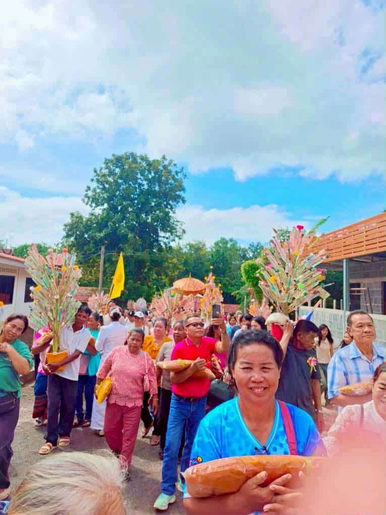 ภาพร่วมพิธีกรรมวัดหนองโบสถ์