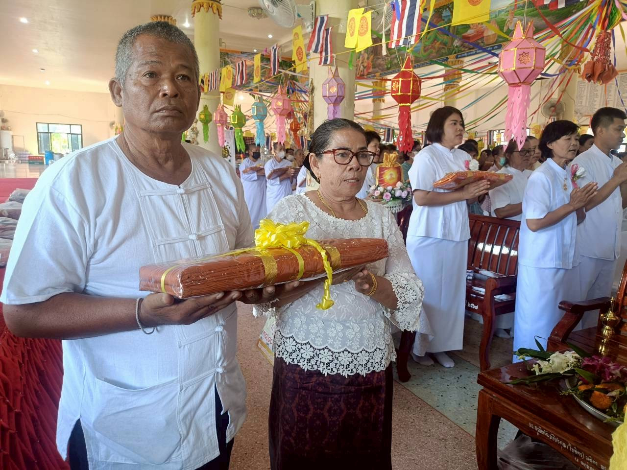 ภาพร่วมพิธีกรรมวัดหัวทำนบ-ยุบใหญ่