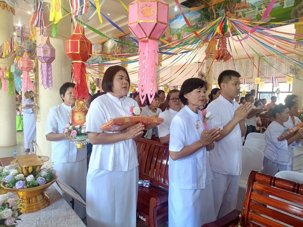 ภาพร่วมพิธีกรรมวัดหัวทำนบ-ยุบใหญ่