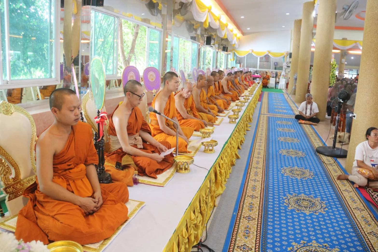 ภาพร่วมพิธีกรรมวัดจันทึก