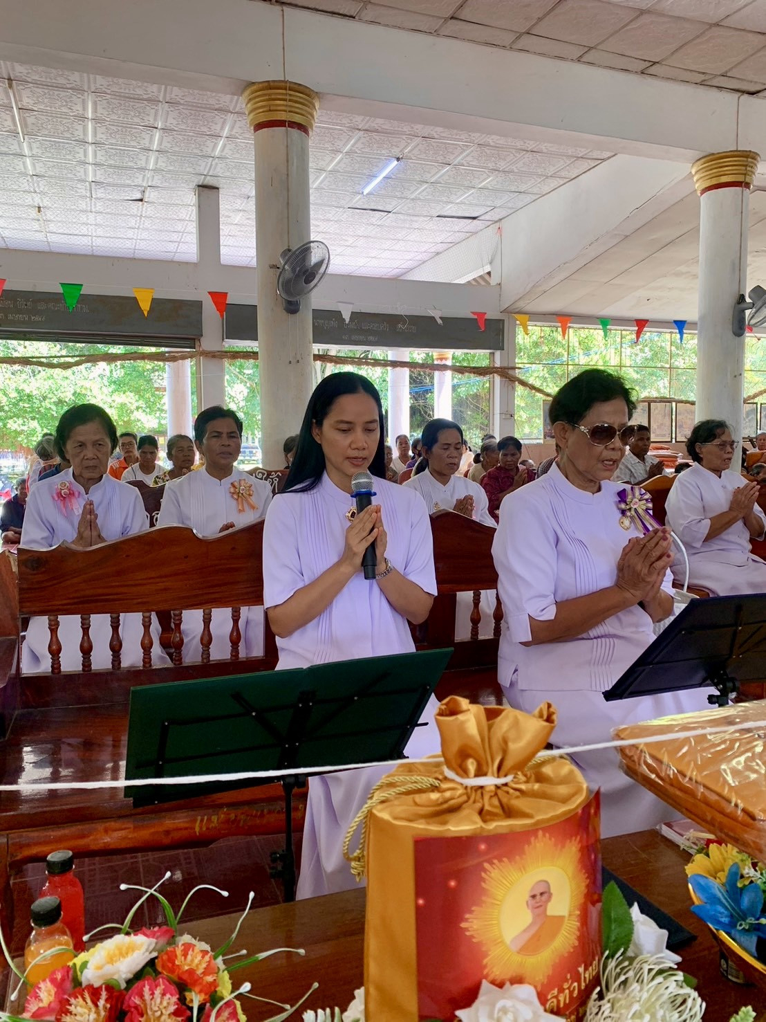 ภาพกล่าวคำถวายกฐินวัดปากช่อง