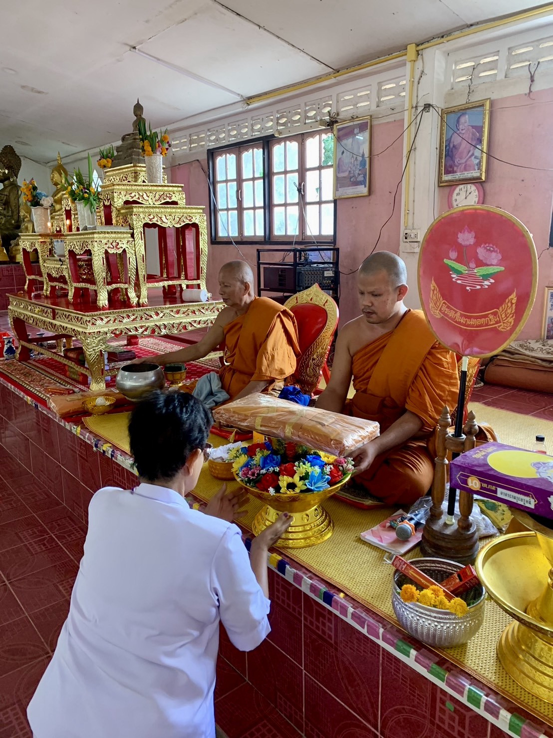 ภาพร่วมพิธีกรรมวัดปากช่อง