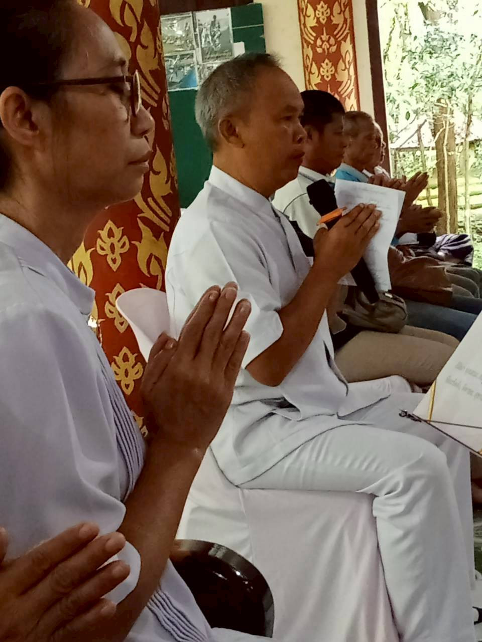 ภาพร่วมพิธีกรรมวัดร่วมจิตปัญญาวัฒน์