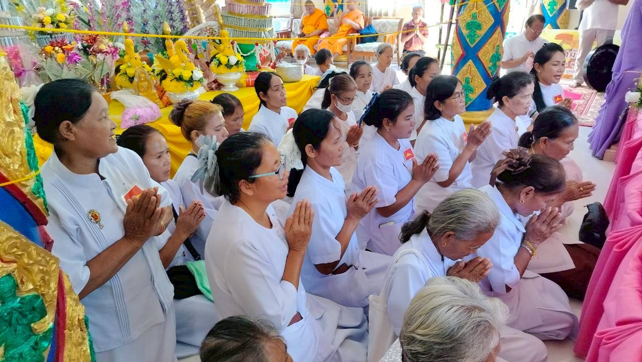 ภาพร่วมพิธีกรรมวัดขามพัฒนาราม