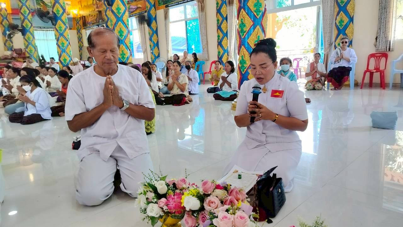 ภาพร่วมพิธีกรรมวัดขามพัฒนาราม