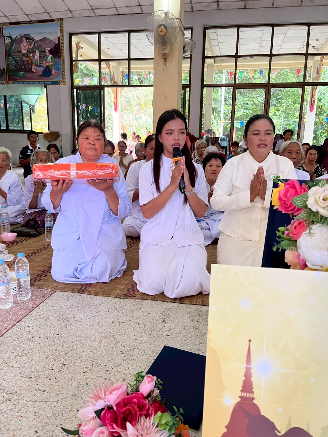 ภาพกล่าวคำถวายกฐินวัดหนองแม่มด