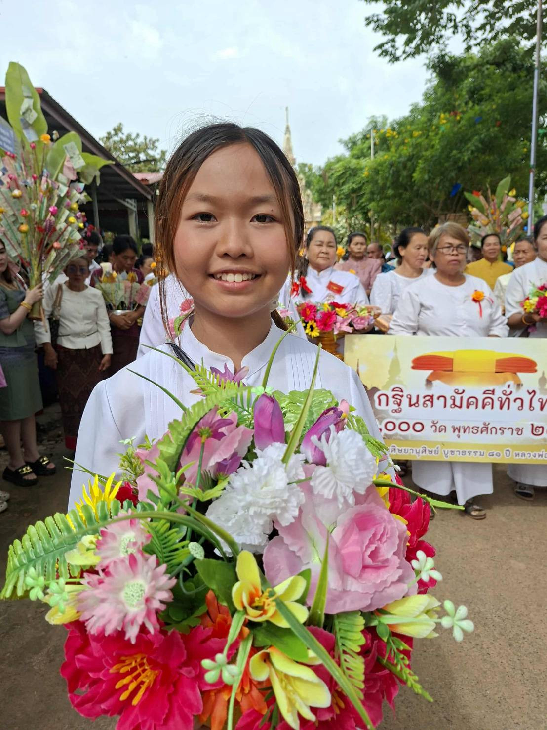 ภาพร่วมพิธีกรรมวัดหนองโคลน