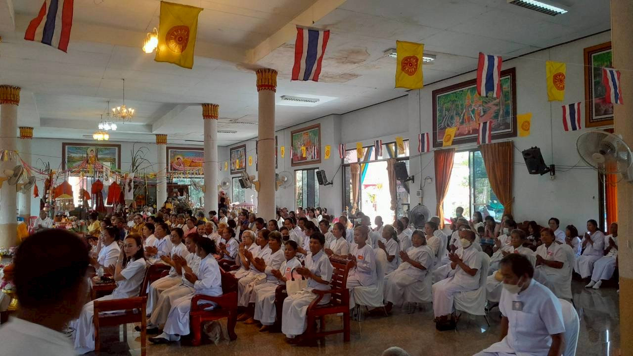 ภาพร่วมพิธีกรรมวัดเทพทราวาส