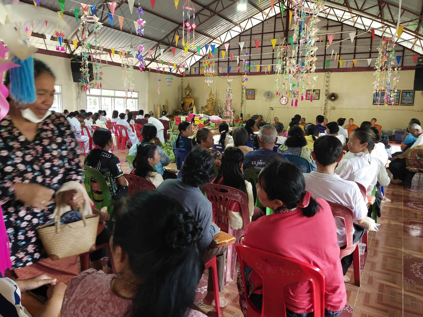 ภาพร่วมพิธีกรรมวัดศรีทายาท