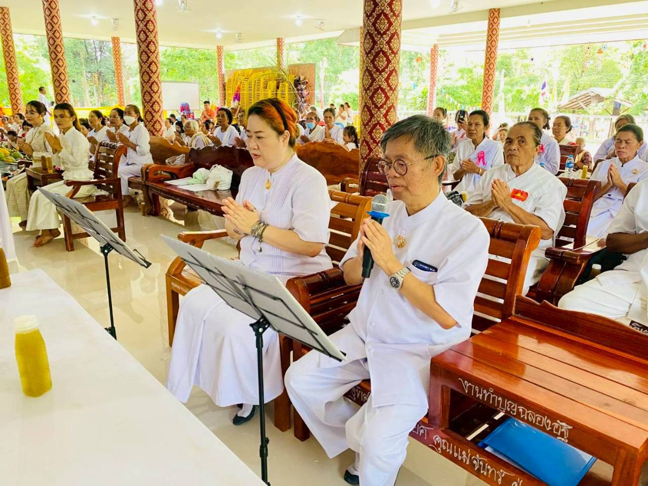 ภาพกล่าวคำถวายกฐินวัดโคกซาด