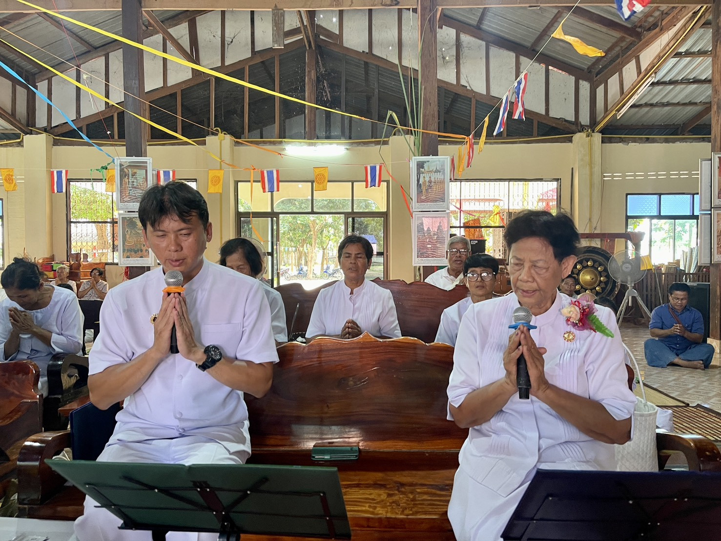 ภาพกล่าวคำถวายกฐินวัดบ้านราษฎร์รักแดน