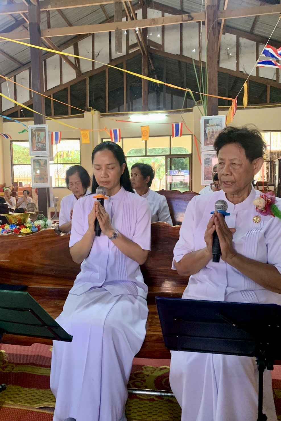 ภาพร่วมพิธีกรรมวัดบ้านราษฎร์รักแดน