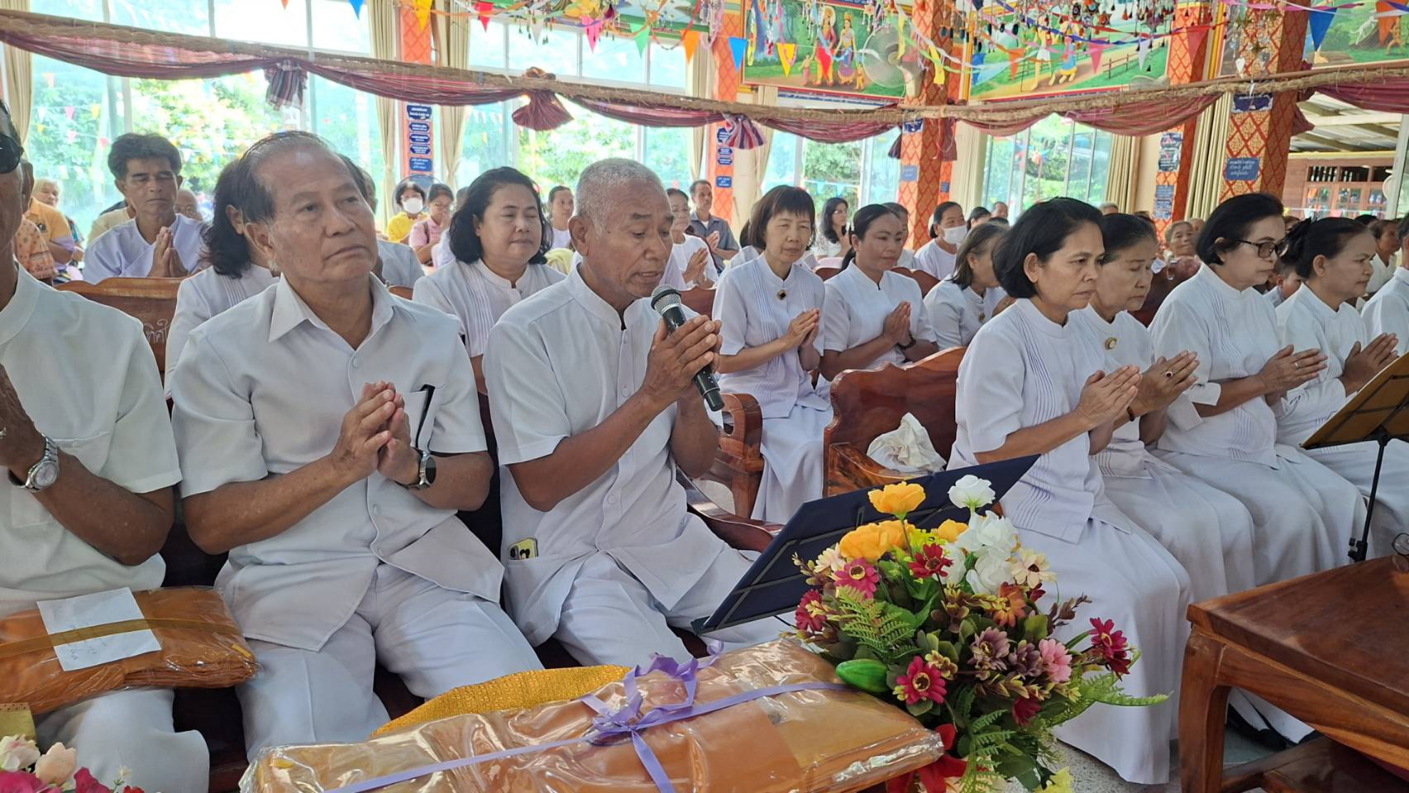 ภาพร่วมพิธีกรรมวัดชัยมงคล(บ้านโยนช้า)